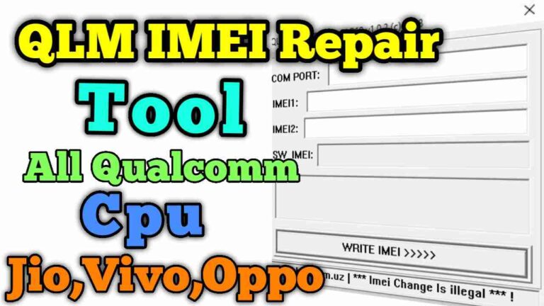 QLM IMEI Repair Tool v1.0.2 Free Tool All Qualcomm