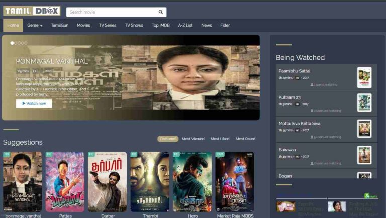 tamildbox 2020 Best Entertainment Site Download Movies