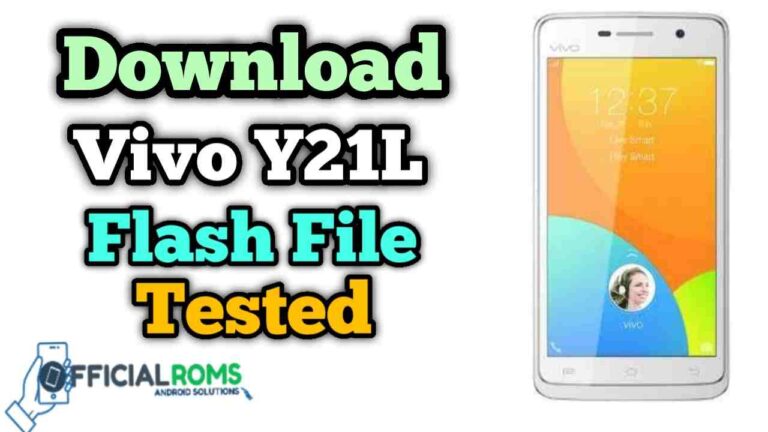 Download Vivo Y21L Flash File (Firmware ROM)