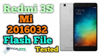 Redmi 3S Prime mi 2016032 Tested flash file