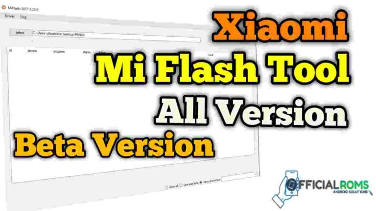 download mi flash tool Xiaomi Flashing Tool (Beta Version)