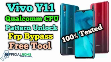 Vivo Y11 Qualcomm CPU Password Remove