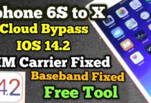 Iphone 6S to X icloud Bypass Checkra1n Windows Updated IOS 14.2