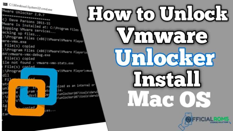 How to Unlock Vmware unlocker 16 & Install Mac OS Monterey