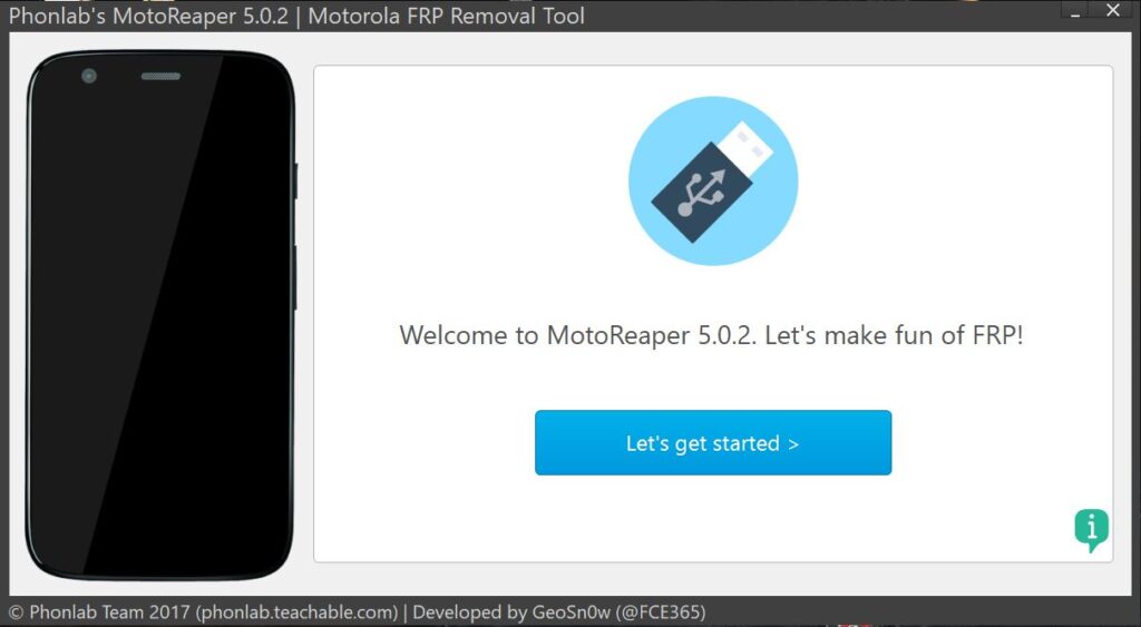 Motoreaper v5.0.2 - 2023 Best Motorola FRP Tool