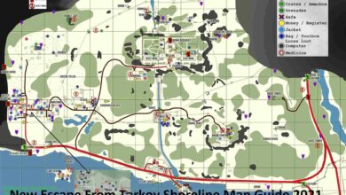 New Escape From Tarkov Shoreline Map Guide 2021