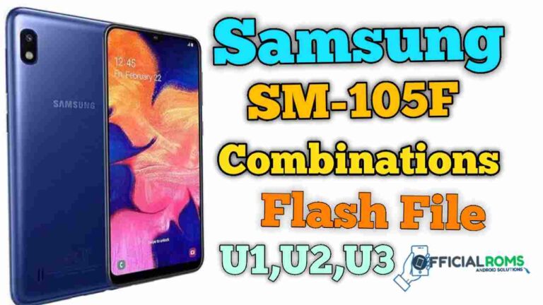 Samsung SM-A105F Combination File U1,U2,U3