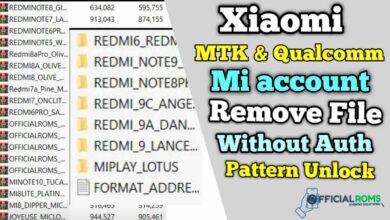Collection Xiaomi MTK & Qualcomm Mi Account Remove File Without Auth
