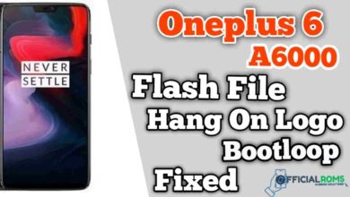 Download Oneplus 6 A6000 flash file Stock ROM