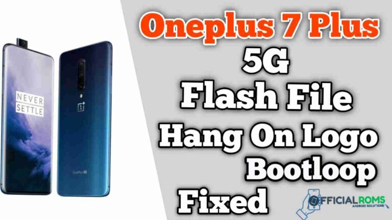 Download Oneplus 7 plus 5G flash file Stock ROM