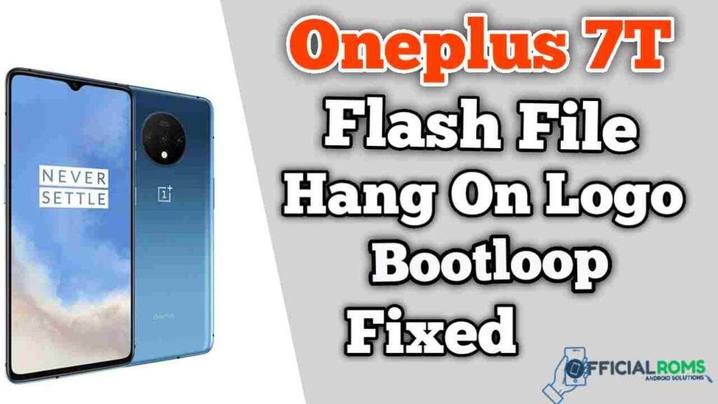 Download Oneplus 7T flash file Stock ROM