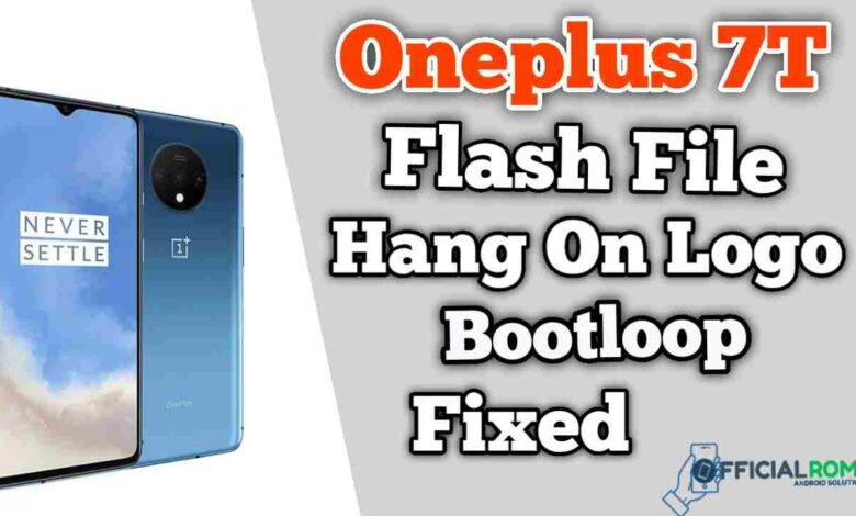 Download Oneplus 7T flash file Stock ROM