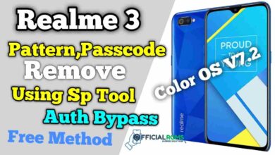 Realme 3 Pattern Unlock & Frp Unlock Without Box SP Tool