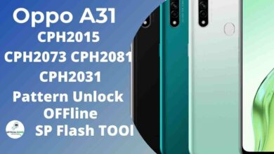 Oppo A31 DA File & Scatter File Unlock Pattern SP Tool 5 Oppo A31 DA File & Scatter File Unlock Pattern SP Tool