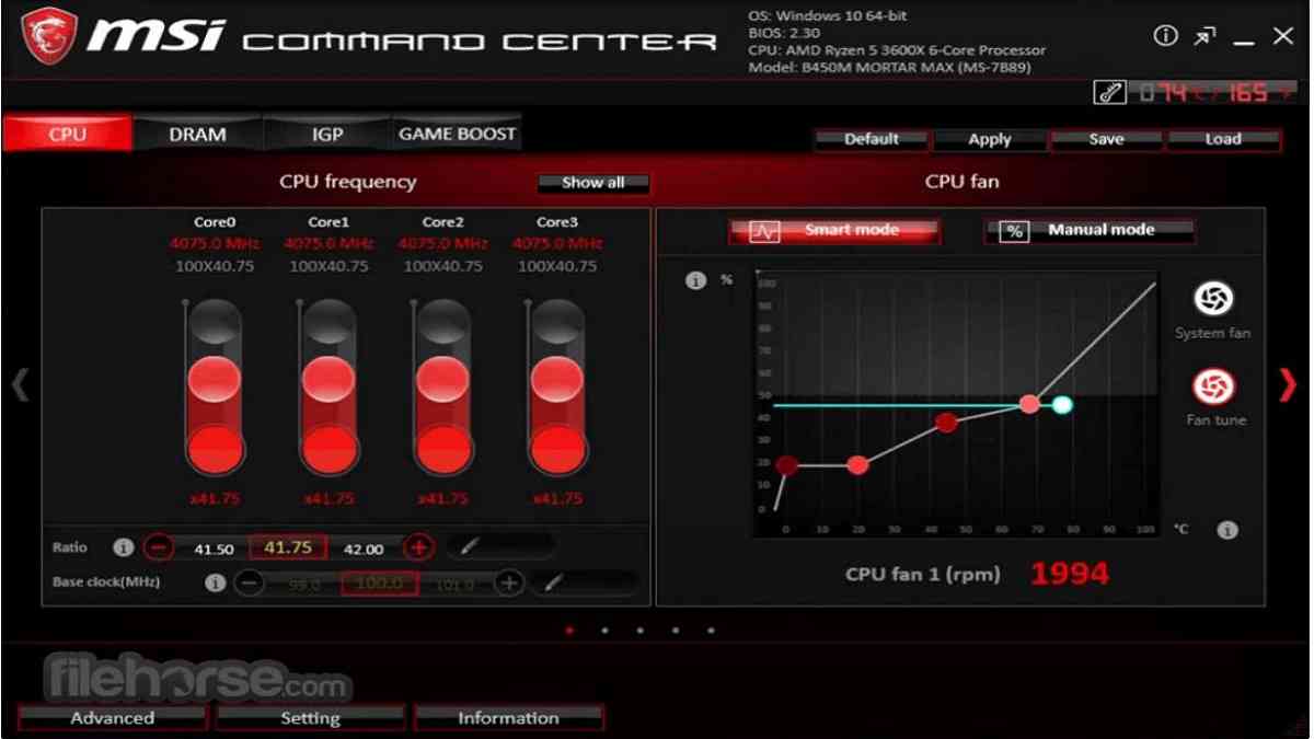 MSI Command Center Analysing your Laptop & PC