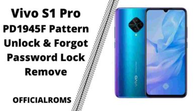 Vivo S1 Pro Pattern Unlock