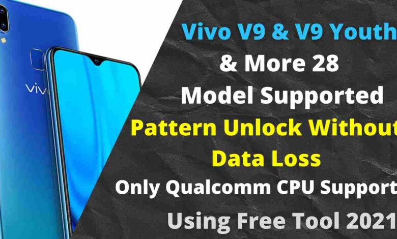 Vivo V9 1727 Pattern Unlock Without Data Loss 2021