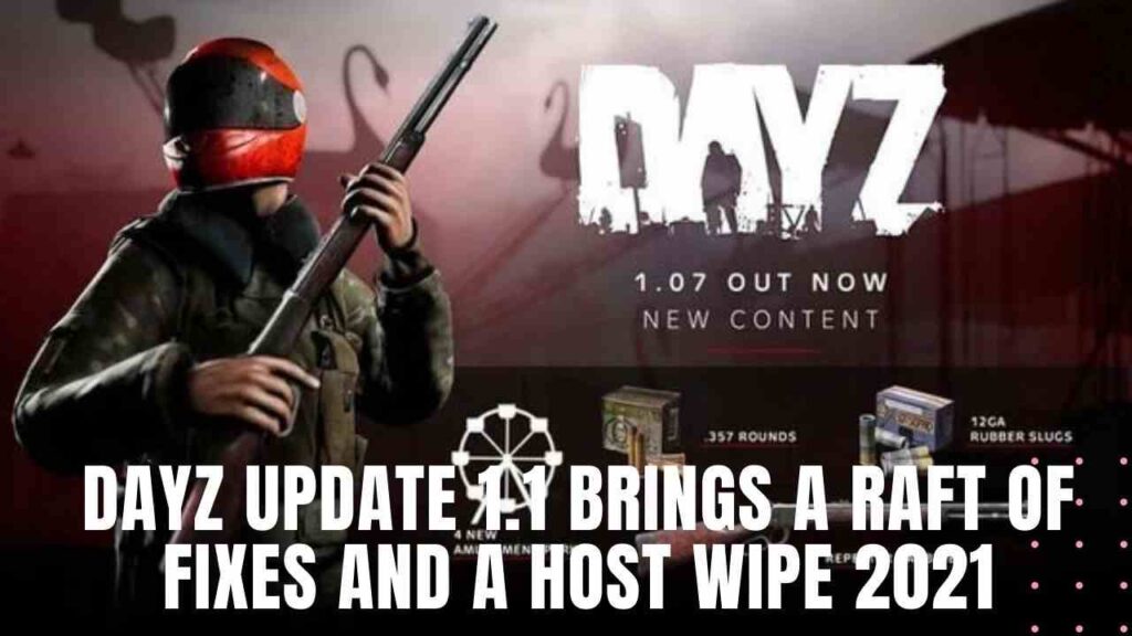 dayz update 1.12 brings a raft of fixes and a Host wipe 2021