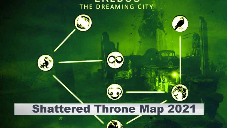 Shattered Throne Map 2021 |Dream city, Map Image