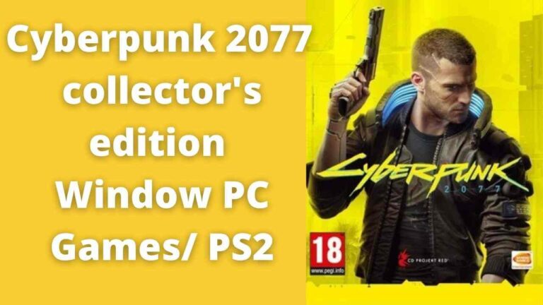 cyberpunk 2077 collector's edition Window PC Games/ PS2