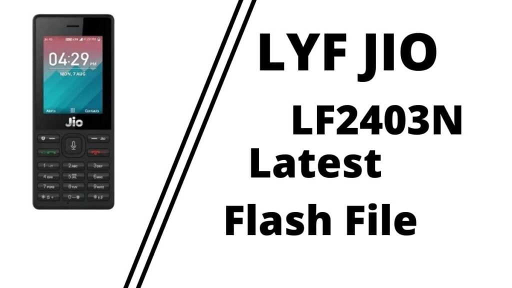 Jio LF2403N Flash File