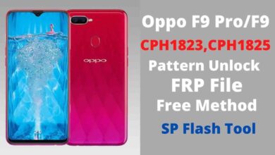 Oppo F9 Pro/F9 Pattern Unlock Frp File Using Sp Flash Tool