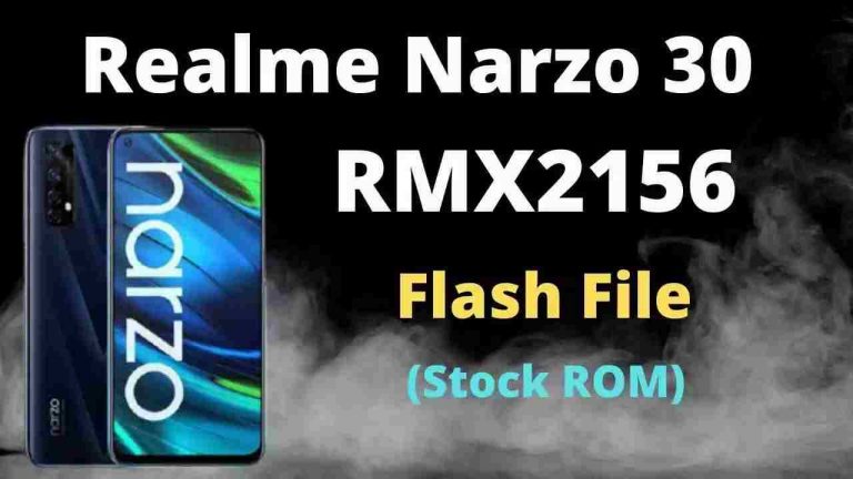 Realme Narzo 30 RMX2156 Flash File (Stock ROM)