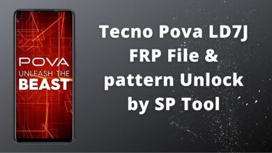 Tecno Pova LD7J FRP File & pattern Unlock by SP Tool 7 Tecno Pova LD7J FRP File