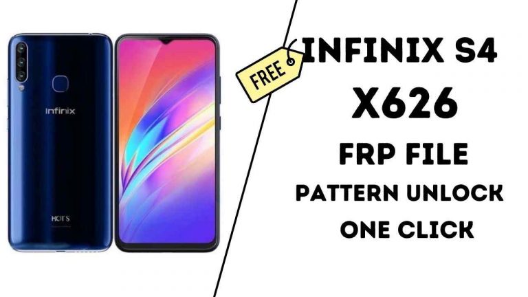Infinix S4 X626 FRP File Tested Easy to Unlock
