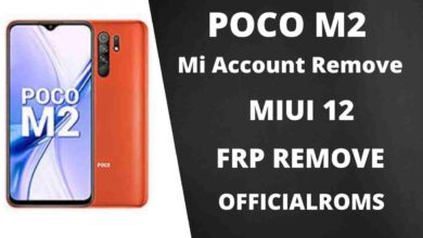 Poco M2 Unlock File & Mi account Remove SP Flash Tool