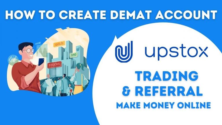 How to Create Demat Account In Upstox Make Money Online
