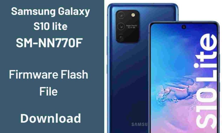 Samsung Galaxy S10 lite SM-N770F Firmware Flash File