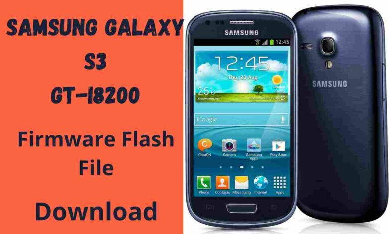 Smasung S3 mini GT-I8200 Firmware Flash file (Stock Rom)
