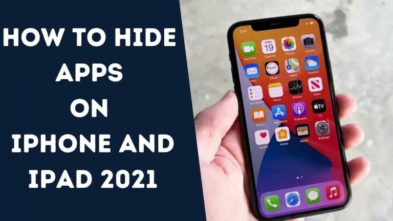 How to Hide Apps on iPhone And iPad 2021 IOS 15
