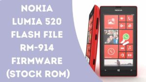 Nokia Lumia 520 Flash File RM-914 Firmware (Stock ROM)