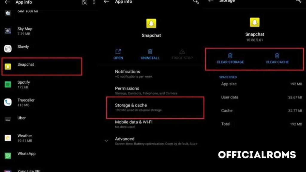 tap to load How to Fixed the Issue on Snapchat (Stuck on Screen)