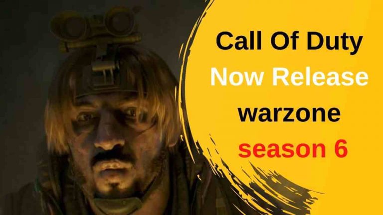 Call Of Duty Now Release Date Final Season 6 | warzone season 6