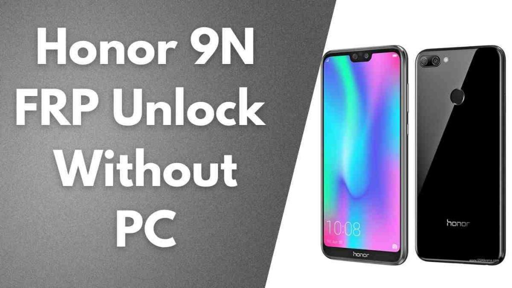 Honor 9N frp unlock (TalkBack Not Working) Without Pc