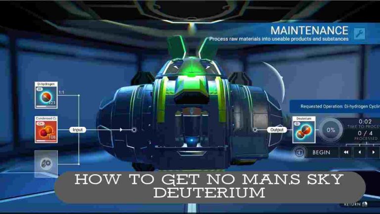 How to get No Man,s Sky Deuterium