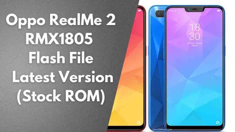 RealMe 2 RMX1805 Flash File