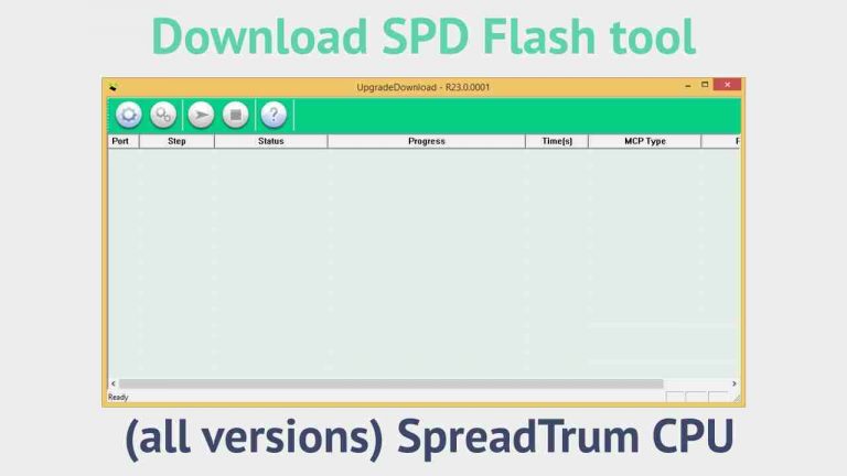 SPD Flash tool (all versions) SpreadTrum CPU