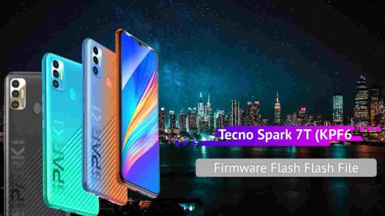 Tecno Spark 7t (kF6p) Firmware Flash File (Stock Rom)