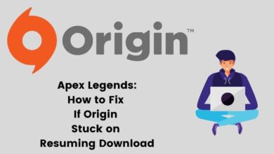 origin stuck on resuming