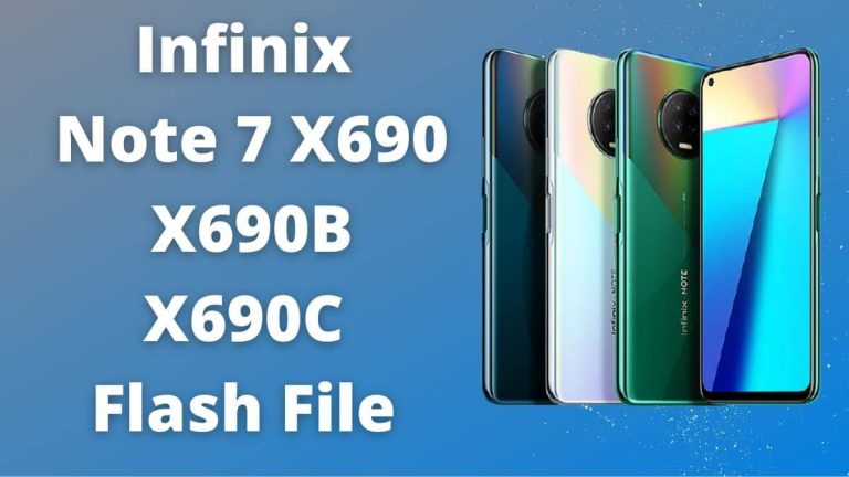 Infinix Note 7 Flash File