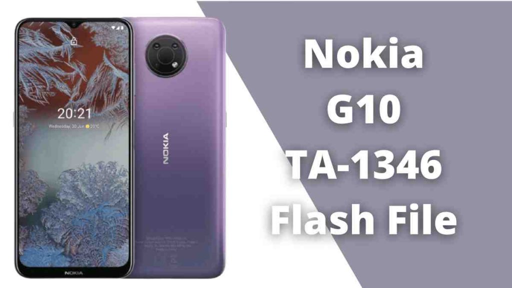 Nokia G10 TA-1346 Flash File