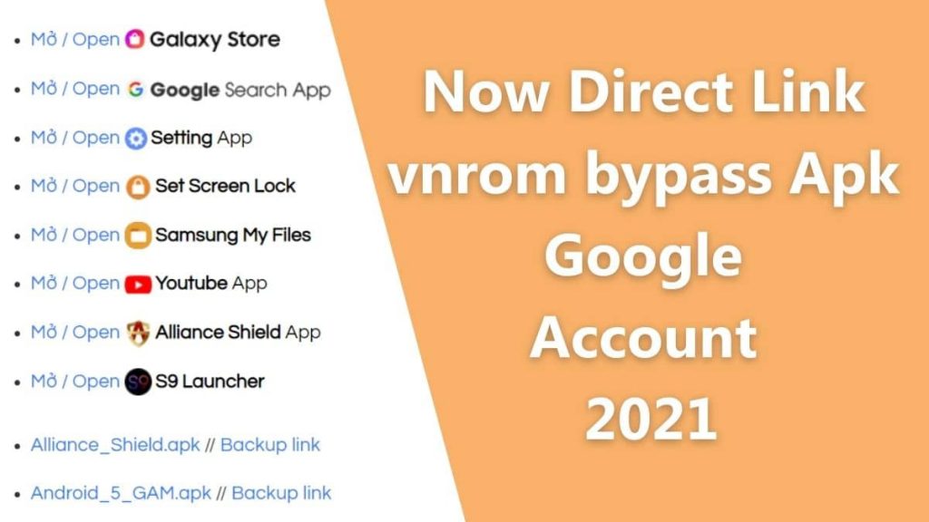 Now Direct Link vnrom bypass Apk