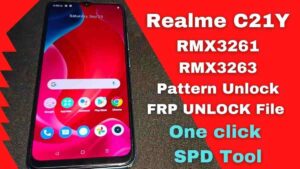 Realme C21Y Pattern Unlock & Frp File One Click Using SPD Tool