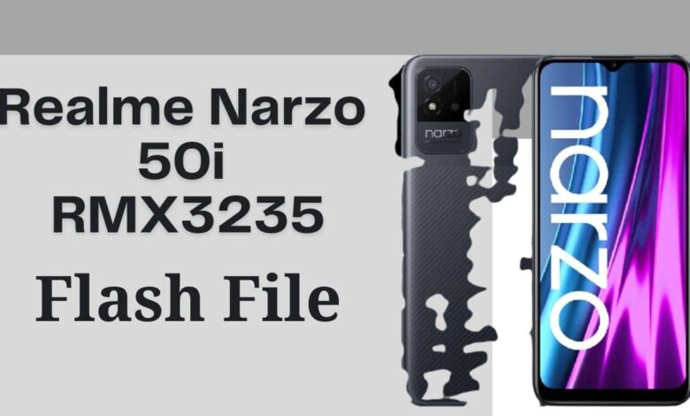 Realme Narzo 50i RMX3235 Flash File