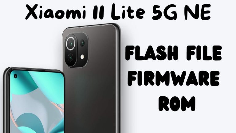 Xiaomi 11 Lite 5G NE Flash File