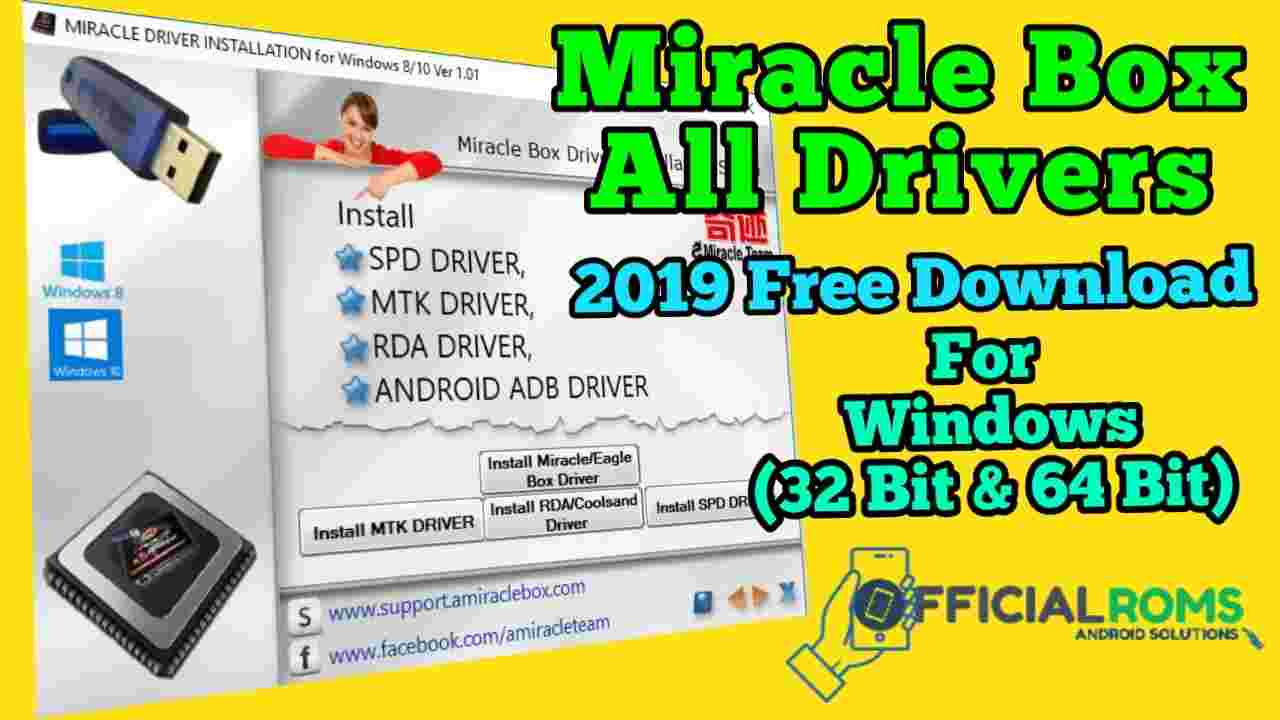 Miracle Box All Drivers 2021 Free Download For Windows (32 Bit & 64 Bit)